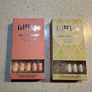 2, NIB, Medium length press on nails by Red Aspen